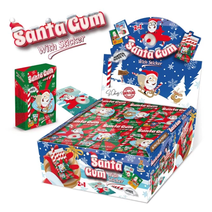 Cigi Rágó (Santa-Gum) (1 doboz-10 db rágó) 35g