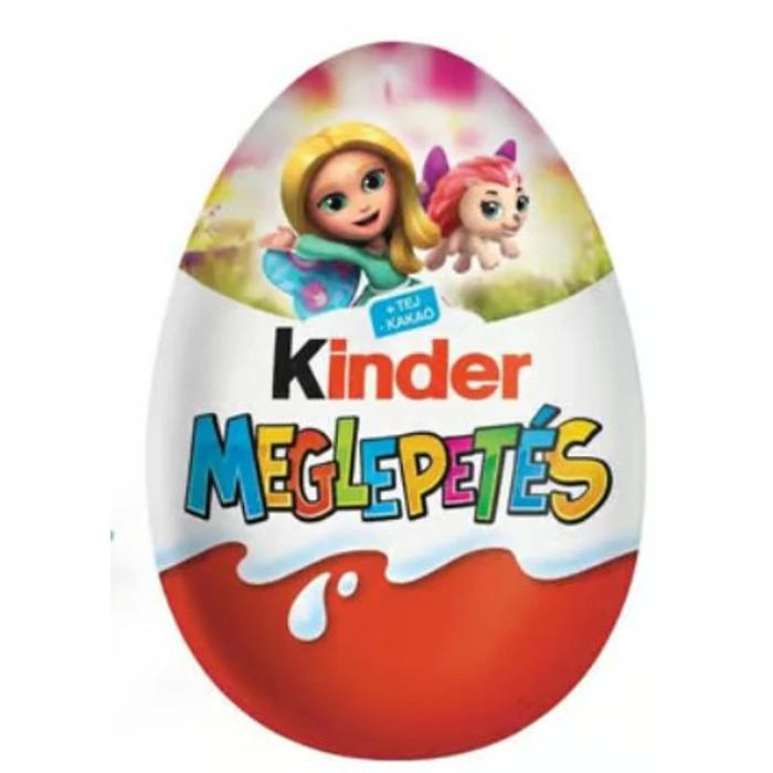 Kinder Tündérek Meglepetés Tojás Lányoknak 20g