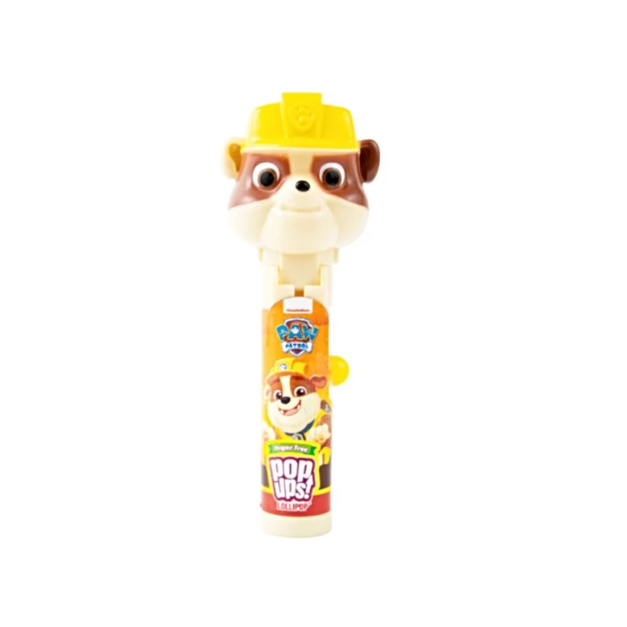 Bip Pop Paw Patrol Rubble Nyalóka Tartó Nyalókával 10g