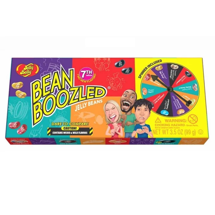 Jelly Belly Ajándékdoboz, Bean Boozled (Furcsa ízek)  New 7.generációs 100g