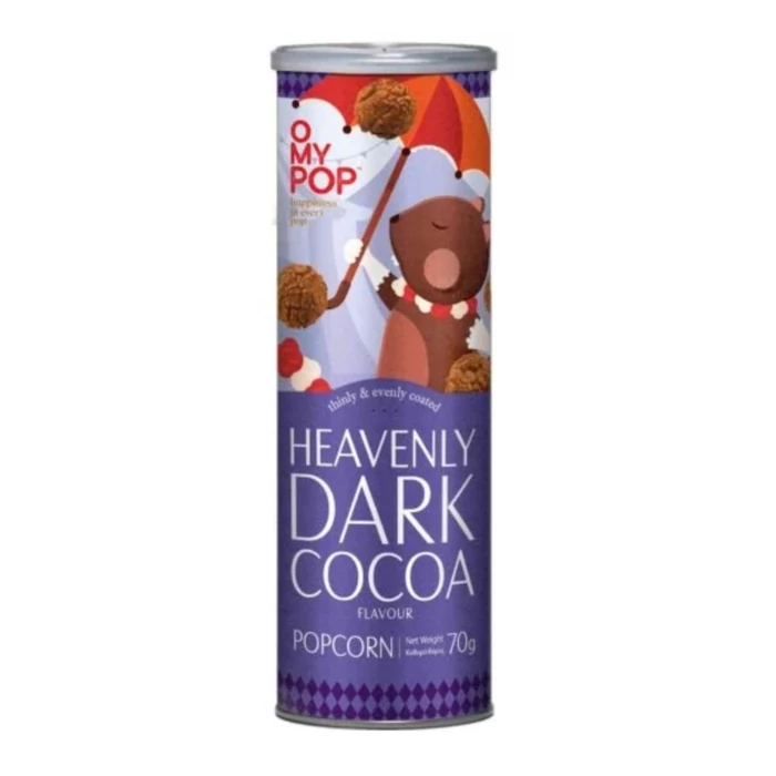 OMYPOP Csokoládé Ízű Popcorn 70g