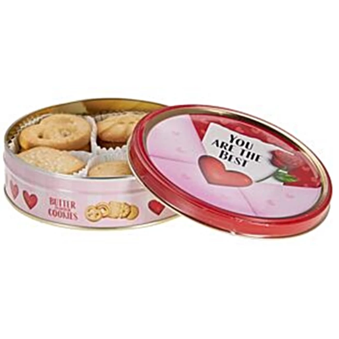 Becky's Love Letter Vajas Keksz Válogatás Fémdobozban 114g