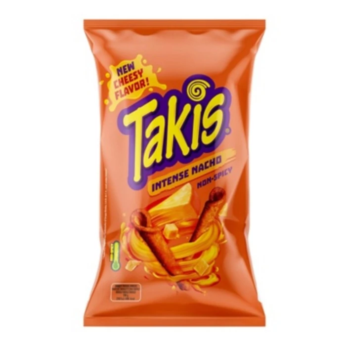 Takis Intense Nacho Non-Spicy Chips 100g