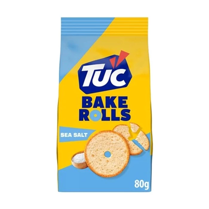 Tuc New Bake Rolls Sós Kétszersült  80g