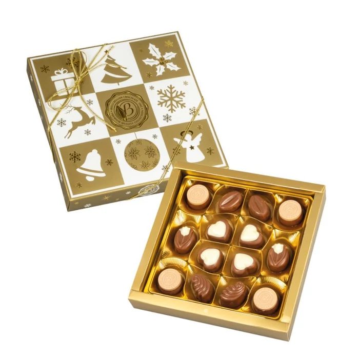 Bolci Karácsonyi Selection  Praliné Válogatás Díszdobozban 170g Bolci Karácsonyi Selection  Praliné Válogatás Díszdobozban 170g
