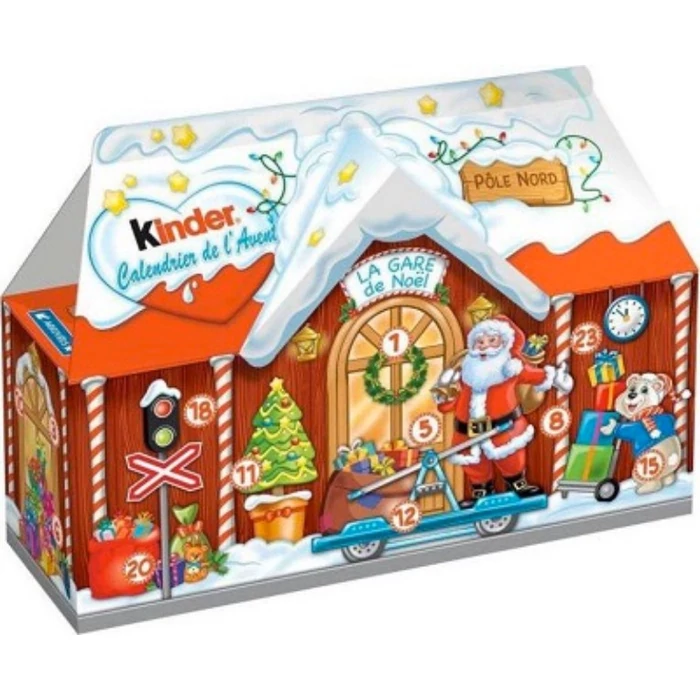 Kinder Mix Adventi Kalendárium 3D Házikó 234g