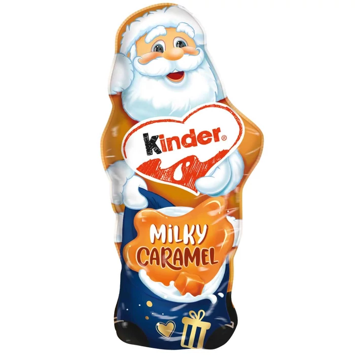 Kinder Mikulás Tejkaramellás Bevonattal 110g Kinder Mikulás Tejkaramellás Bevonattal 110g