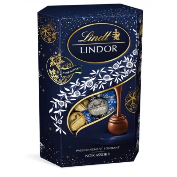 Lindt Lindor  Ünnepi Svájci Praliné Válogatás 337g Lindt Lindor  Ünnepi Svájci Praliné Válogatás 337g