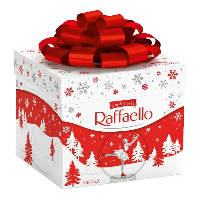 Raffaello Karácsonyi Ajándékdoboz 70g Raffaello Karácsonyi Ajándékdoboz 70g