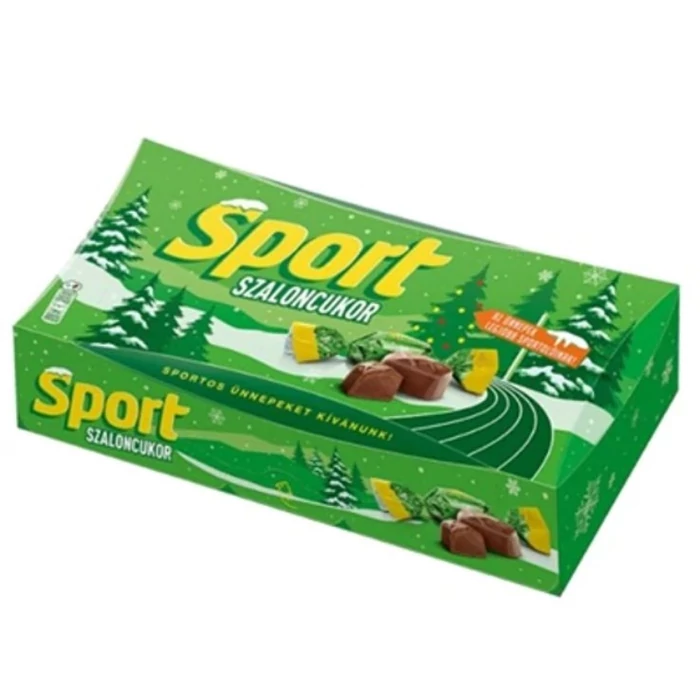Sport Tejcsokoládé Szaloncukor Étcsokoládéval és Rum Ízű Töltelékkel 245 g Sport Tejcsokoládé Szaloncukor Étcsokoládéval és Rum Ízű Töltelékkel 245 g