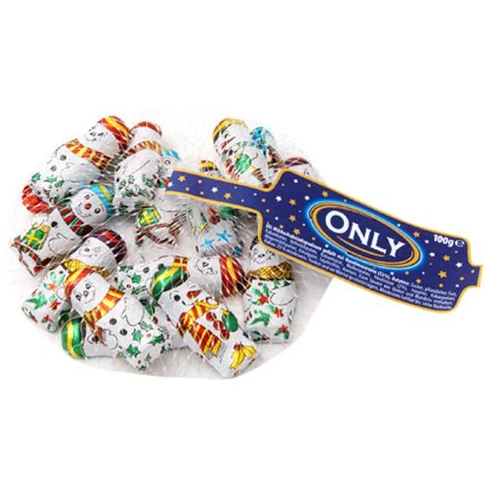 Only Tejcsokoládé Hóemberek 85g Only Tejcsokoládé Hóemberek 85g