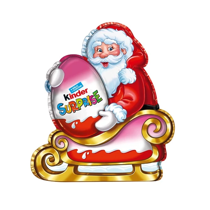 Kinder Karácsonyi Tejcsokoládé Mikulás Figura Meglepetéssel Lány 75 g Kinder Karácsonyi Tejcsokoládé Mikulás Figura Meglepetéssel Lány 75 g