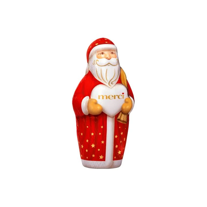 Merci Mikulás Üreges Tejcsokoládé Figura  120g Merci Mikulás Üreges Tejcsokoládé Figura  120g