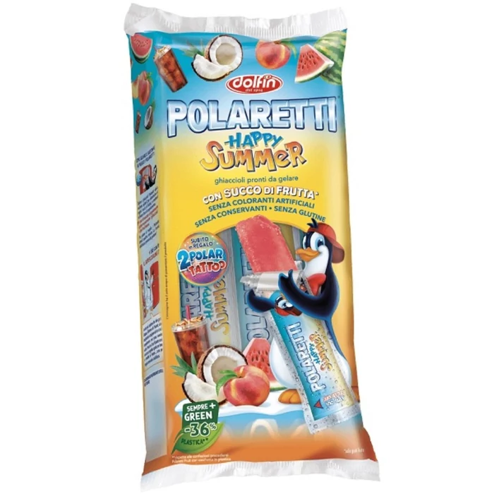 Dolfin Polaretti Jégnyalóka Happy Summer 400ml(10*40ml) Dolfin Polaretti Jégnyalóka Happy Summer 400ml(10*40ml)