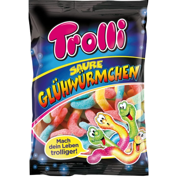 Trolli Gumicukor Cukros kukac 100g Trolli Gumicukor Cukros kukac 100g