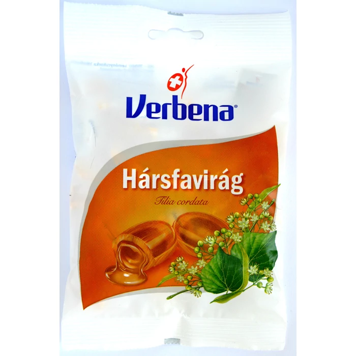 Verbena töltött cukorka  Hársfa 60g Verbena töltött cukorka  Hársfa 60g