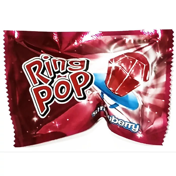 Ring Pop Cukor Gyűrű Eper Ízű 10g