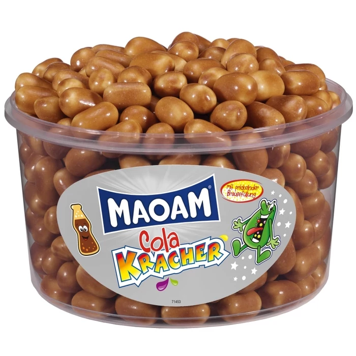 Maoam Kólás Rágócukorka Pezsgőcukorral 1200g