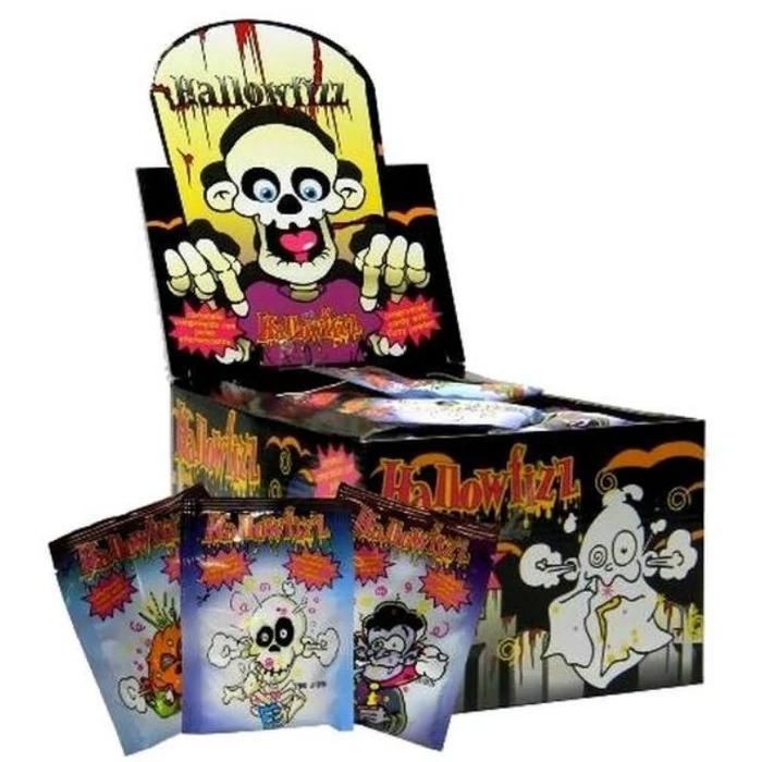 Hallowfizz Vegyes Gyümölcsízű Préselt Cukorka Savanyú Porral 1200g (100db) Hallowfizz Vegyes Gyümölcsízű Préselt Cukorka Savanyú Porral 1200g (100db)