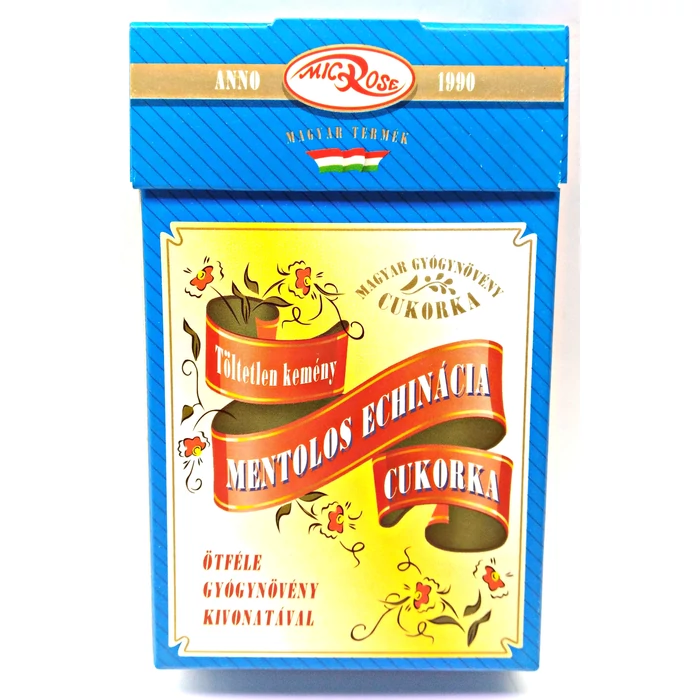 Mentol Ízű Echinácia Cukorka 75g Mentol Ízű Echinácia Cukorka 75g
