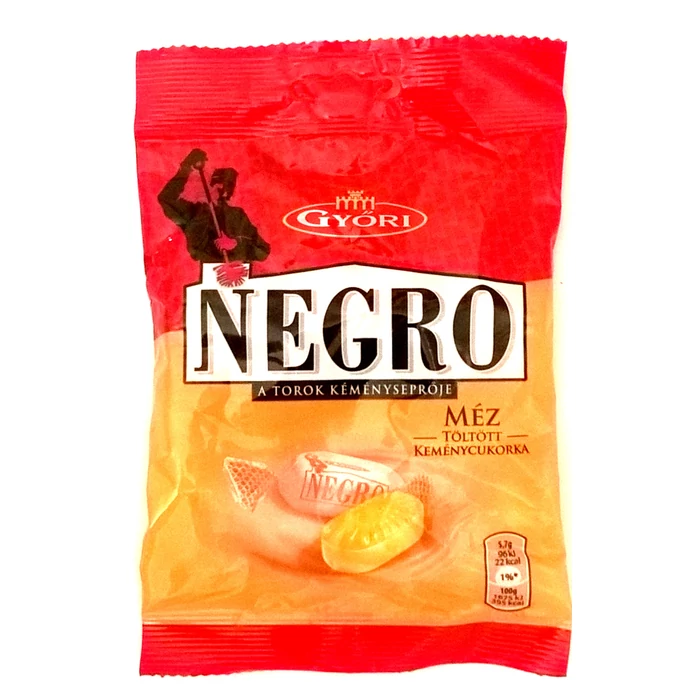 Negro Méz Töltött Keménycukorka 159g