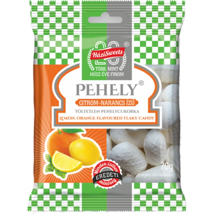 Pehelycukor Citrom Narancs ízű 70g