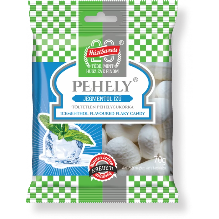 Pehelycukor jégmentol ízű 70g Pehelycukor jégmentol ízű 70g