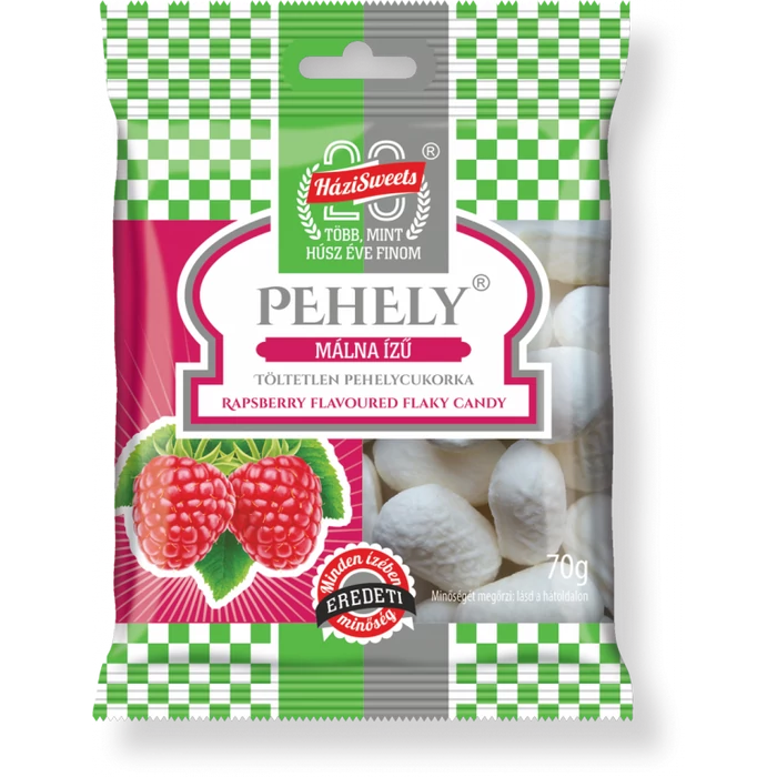 Pehelycukor Málna ízű 70g