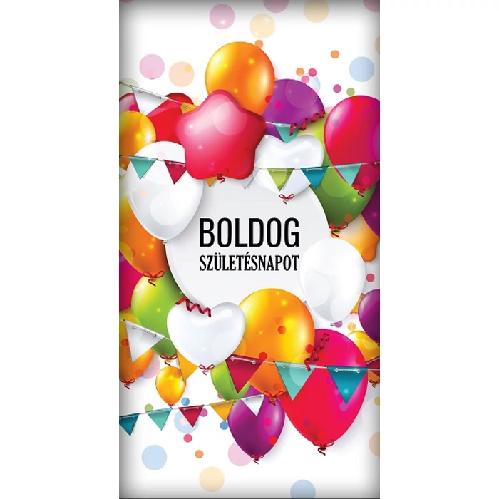 Chocolips  Boldog Születésnapot, Gluténmentes Táblás Tejcsokoládé 90g 
