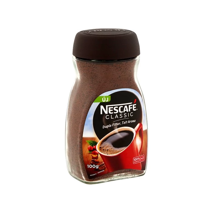 Nescafé Classic Instant Azonnal Oldódó Kávé 100g Nescafé Classic Instant Azonnal Oldódó Kávé 100g