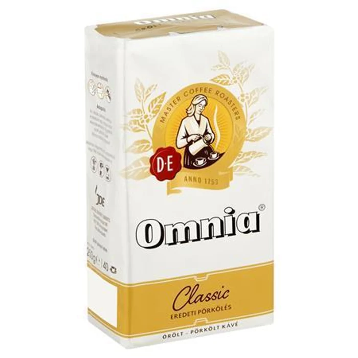 Douwe Egberts Omnia Classic Őrölt Pörkölt Kávé 250g
