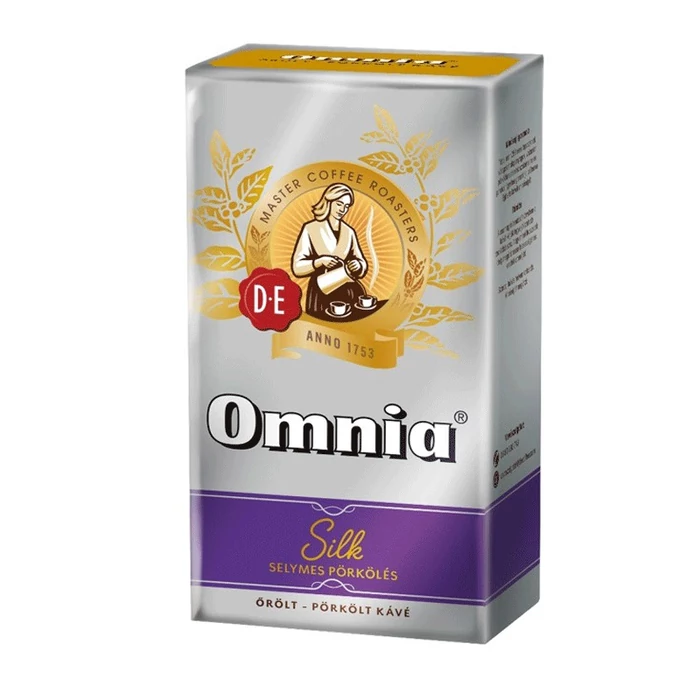 Douwe Egberts Omnia Silk Őrölt Pörkölt Kávé 250g