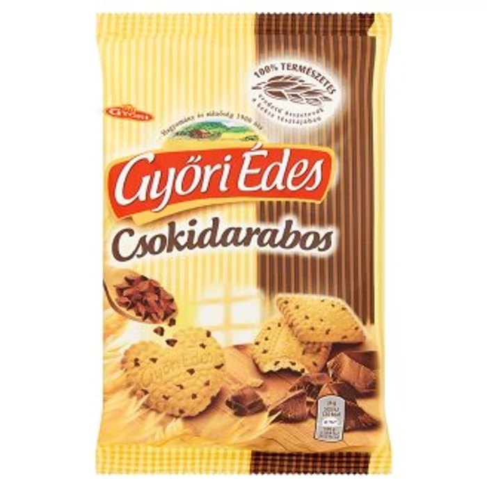 Győri Csokidarabos Omlós, Édes Keksz 150g Győri Csokidarabos Omlós, Édes Keksz 150g