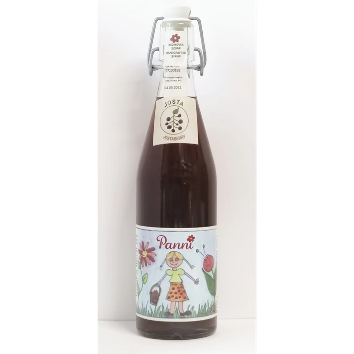 Prémium Panni Kézműves Josta Szörp Csatosüvegben 500ml 