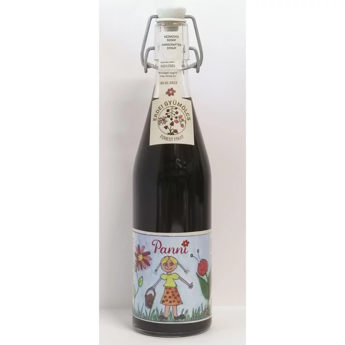 Prémium Panni Kézműves Erdei Gyümölcs Szörp Csatosüvegben 500ml 