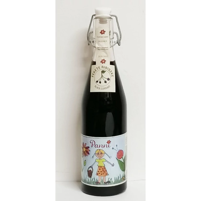 Prémium Panni Kézműves Feketeribizli Szörp Csatosüvegben 500ml  Prémium Panni Kézműves Feketeribizli Szörp Csatosüvegben 500ml