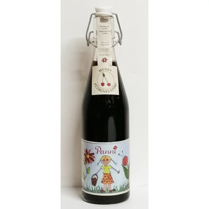 Prémium Panni Kézműves Meggy Szörp Csatosüvegben 500ml 