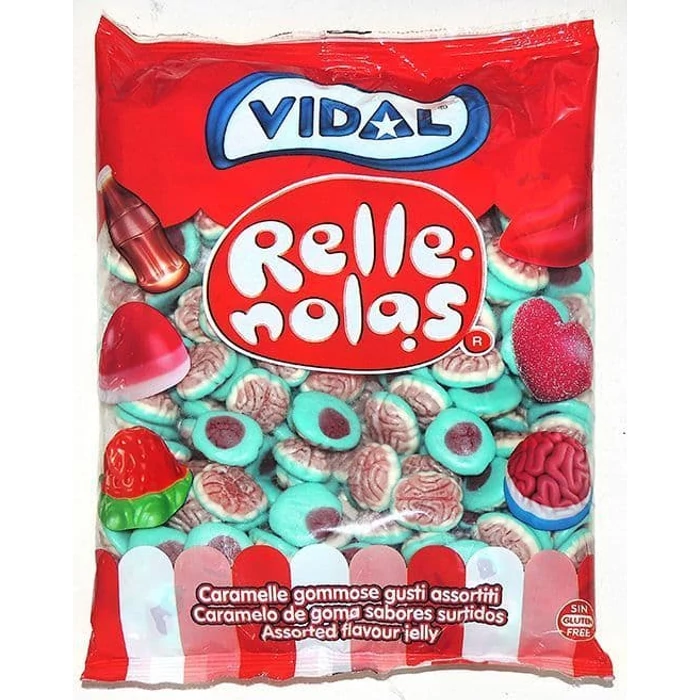 Vidal Töltött Agy Gumicukor 1000 g Vidal Töltött Agy Gumicukor 1000 g