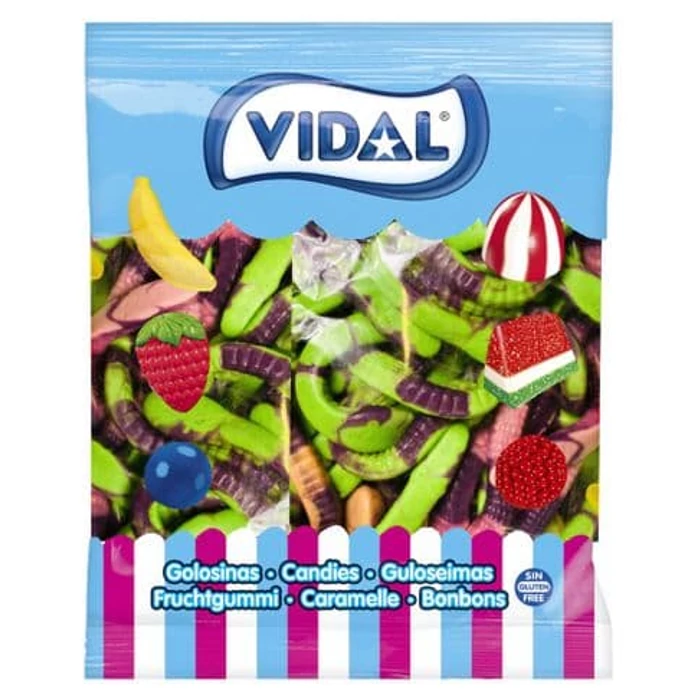 Vidal Gumicukor Anaconda 1000g Vidal Gumicukor Anaconda 1000g