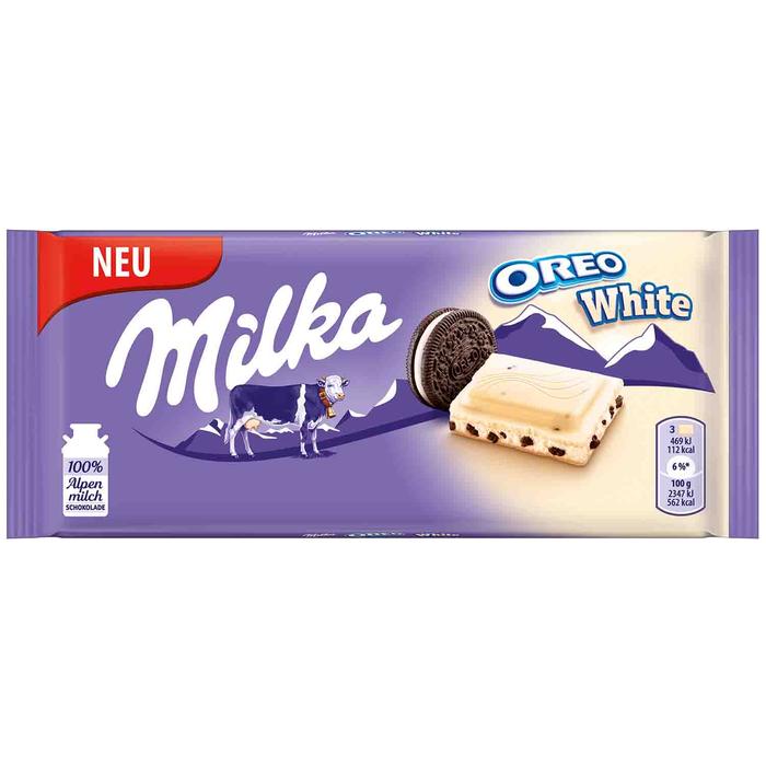 Milka Oreo Fehércsoki 100g