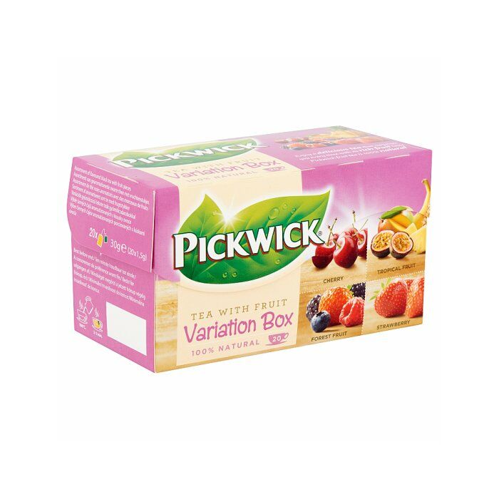 Pickwick Variációk Fekete Gyümölcs Tea Válogatás (lila) 30g