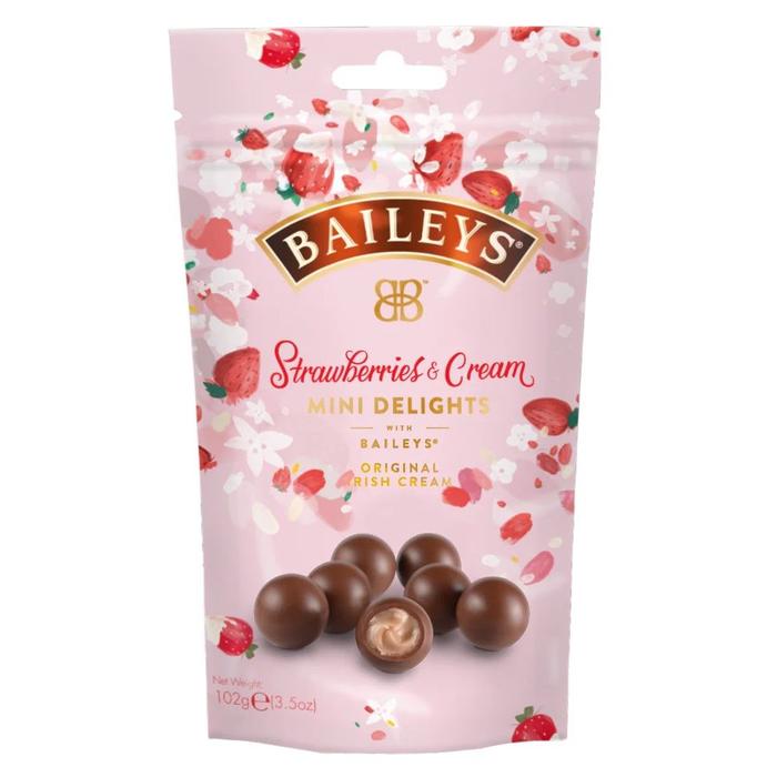 Baileys Likőrös Epres Trüffelkrémmel Töltött Csokoládégolyók 102g