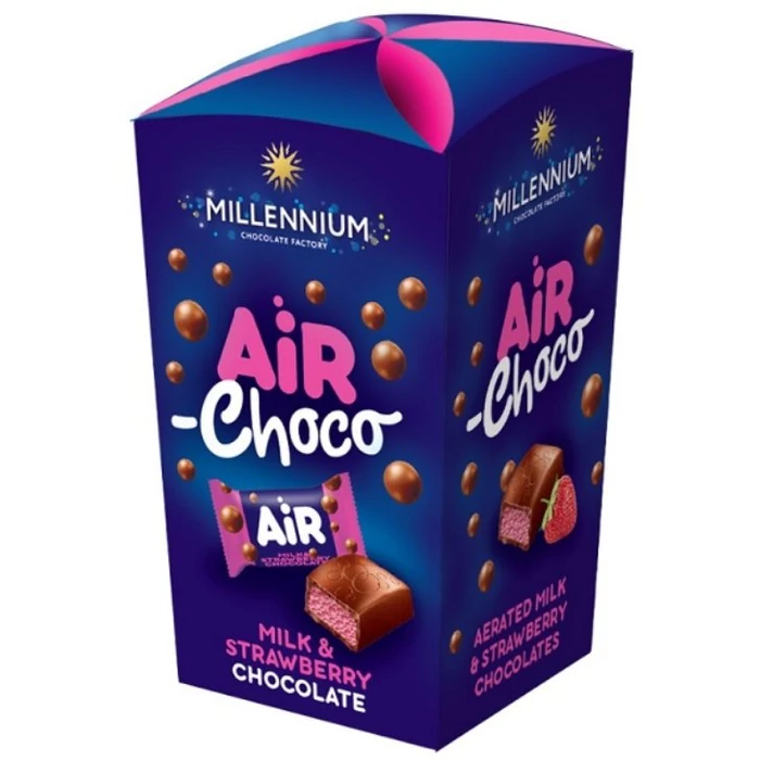 Millennium Air Choco Epres 100g