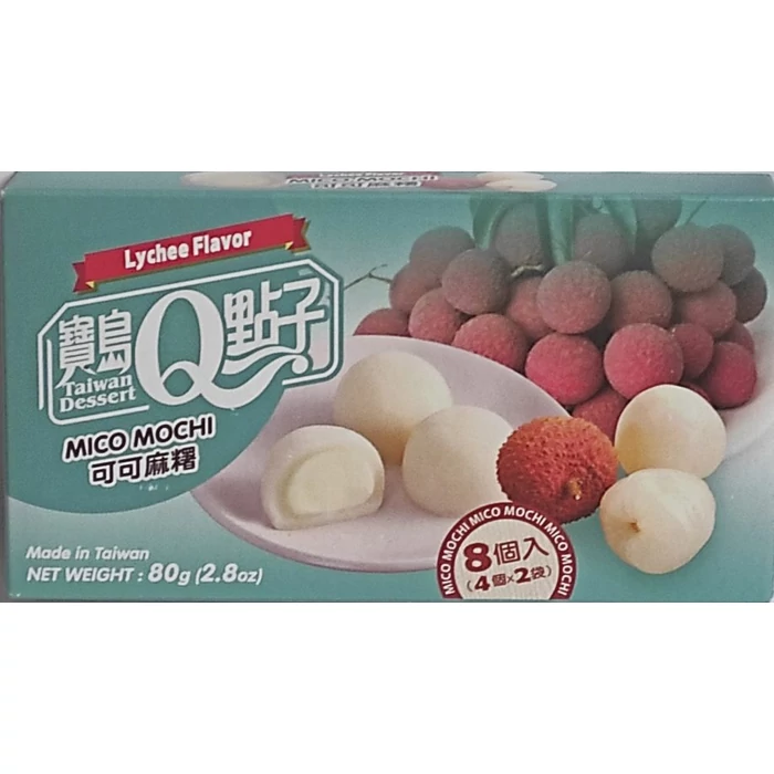 Mico Mochi Licsis Ízesítéssel 80g