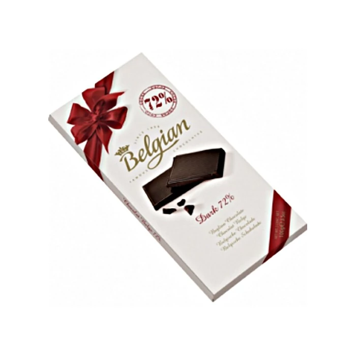 Belgian Étcsokoládé 72% 100g