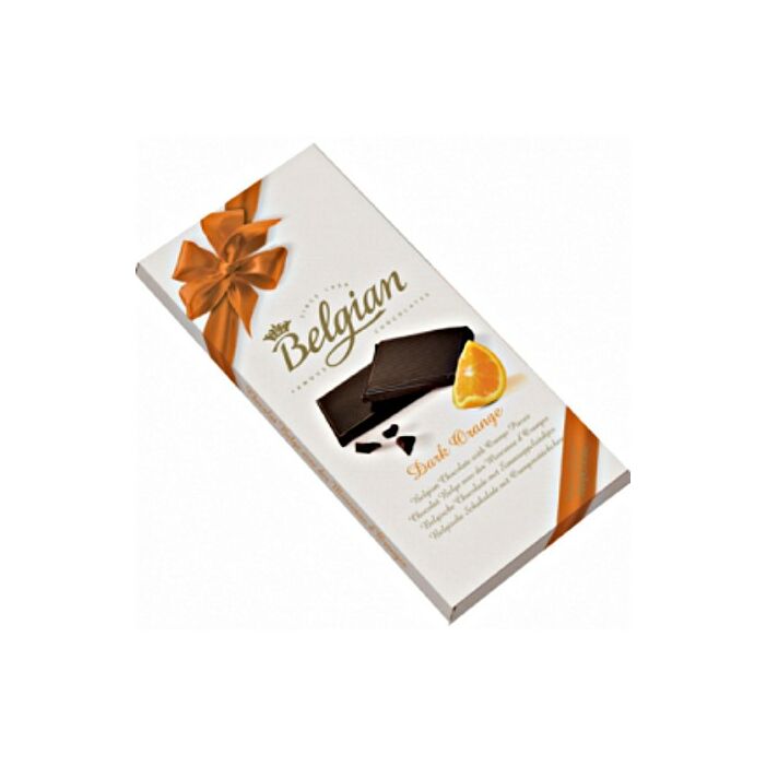 Belgian Narancsos Étcsokoládé 100g