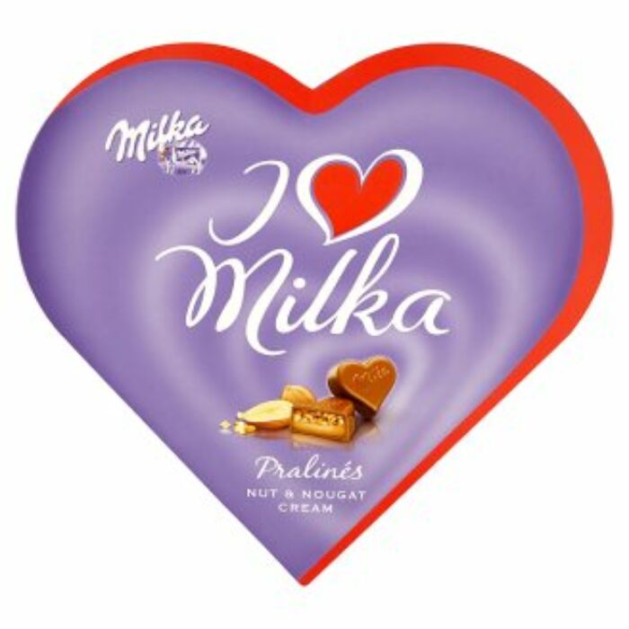 Milka I Love Mogyorókrémes 44g