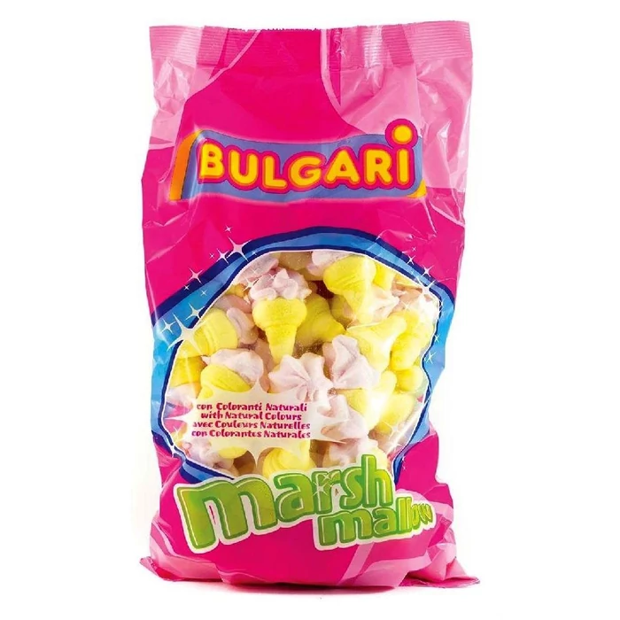 Bulgari marsh mallow fagyi pillecukor 900g