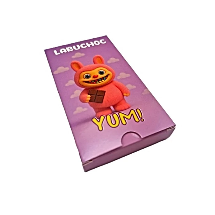 Labuchock Blueberry Áfonyakrémes Csokoládé Robbanócukorkával  75g