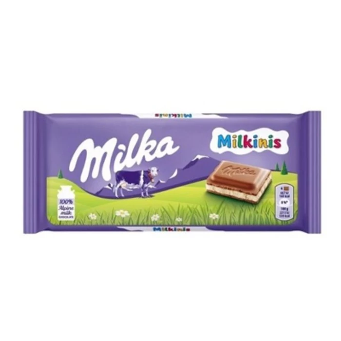 Milka Milkinis Alpesi Tejkrémes Tejcsoki 100g
